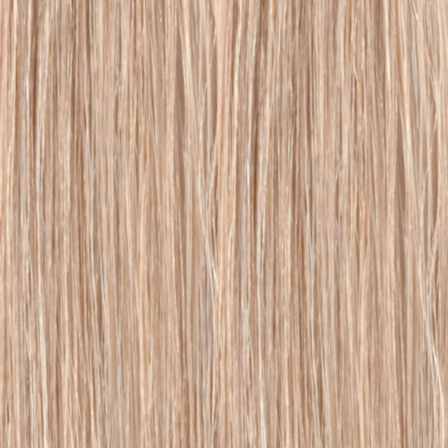 Ash Chocolate Blonde #18A Flat Tip Full Cuticle Human Hair Extensions Double Drawn-50g