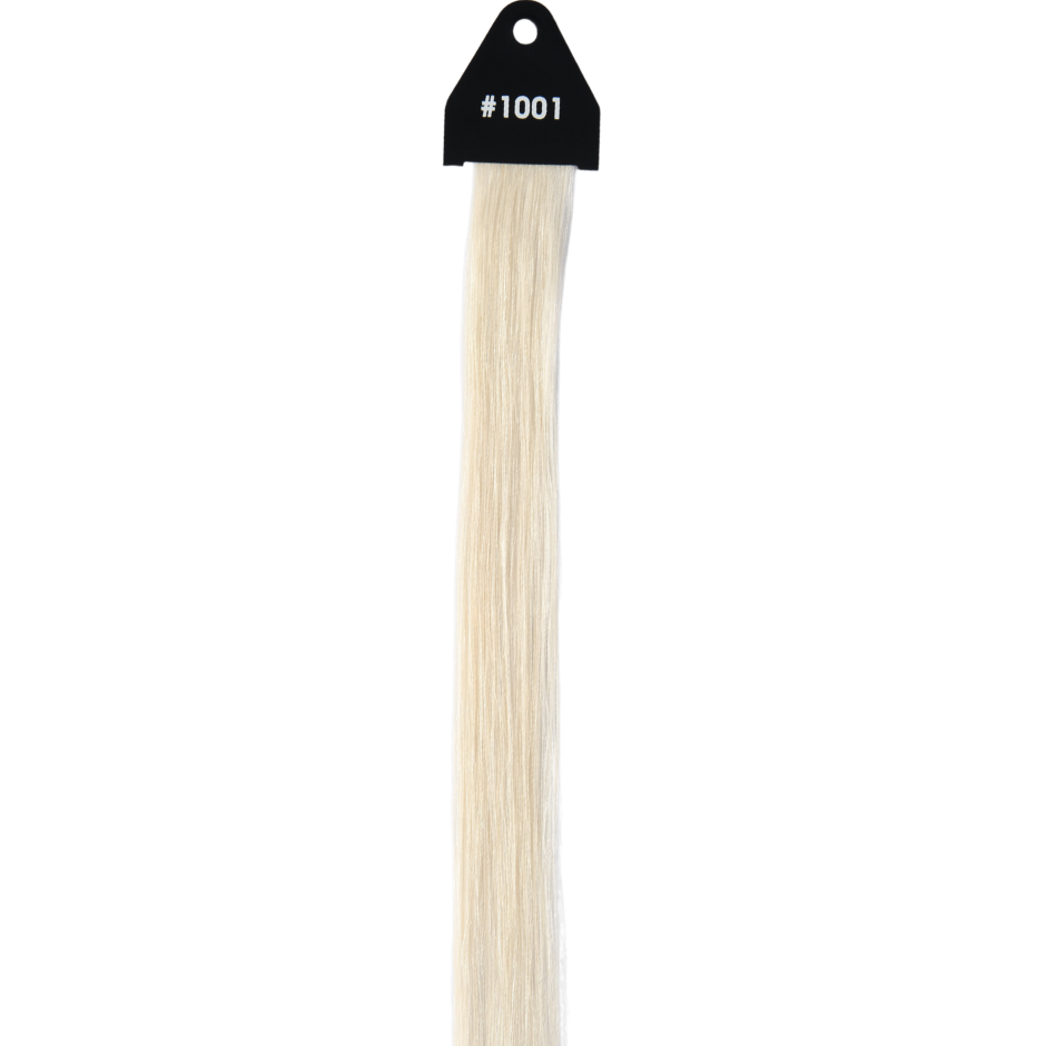 White Ash Blonde #1001 Classic Tape-in Full Cuticle Human Hair Extensions Single Drawn-50g