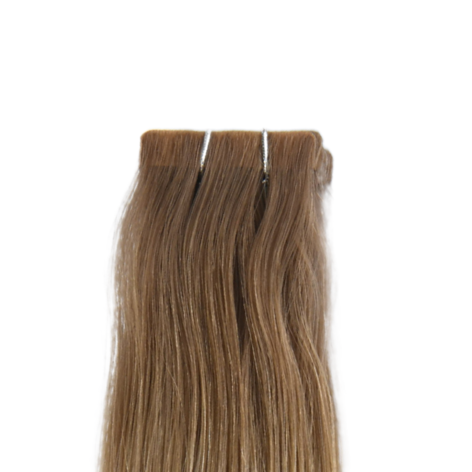 Light Blonde #22 Seamless Injection Tape-in Full Cuticle Human Hair Extensions Double Drawn-50g