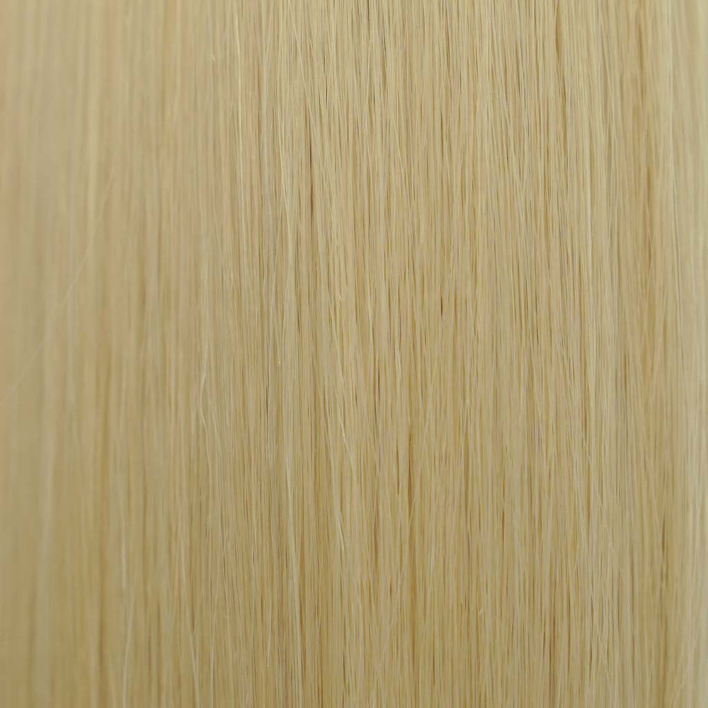 Blonde (#613) Straight Tape-In Hair Extensions Double Drawn Color