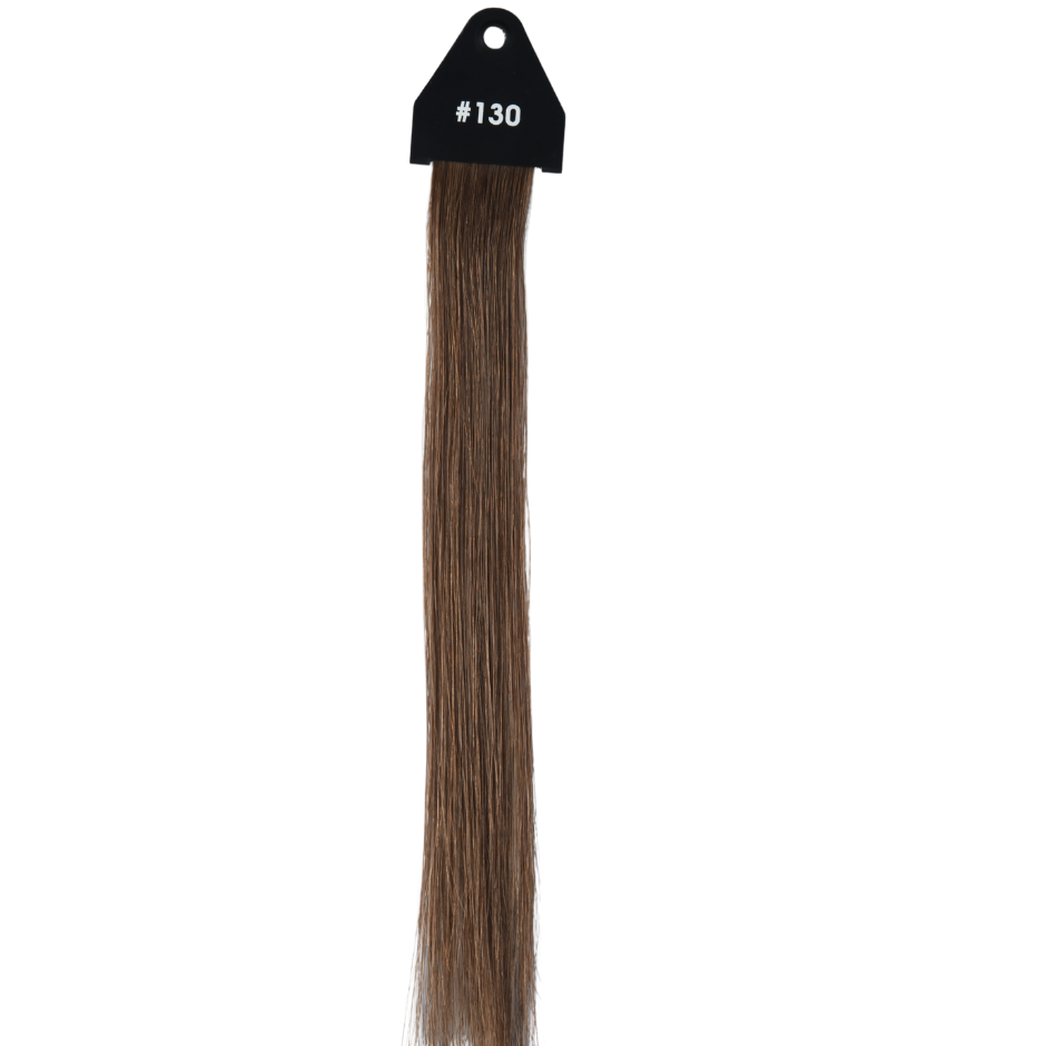 Dark Copper #130 Flat Tip Full Cuticle Human Hair Extensions Double Drawn-50g