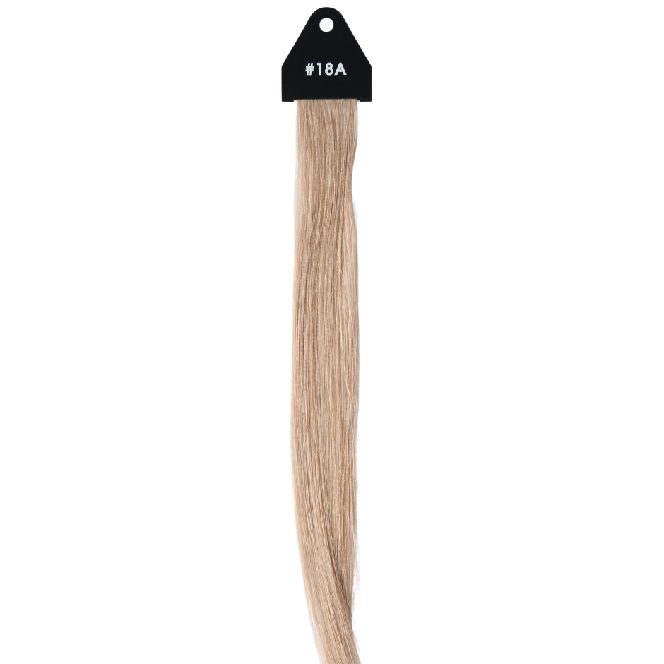 Ash Chocolate Blonde #18A Nano Tip Full Cuticle Human Hair Extensions Double Drawn-50g