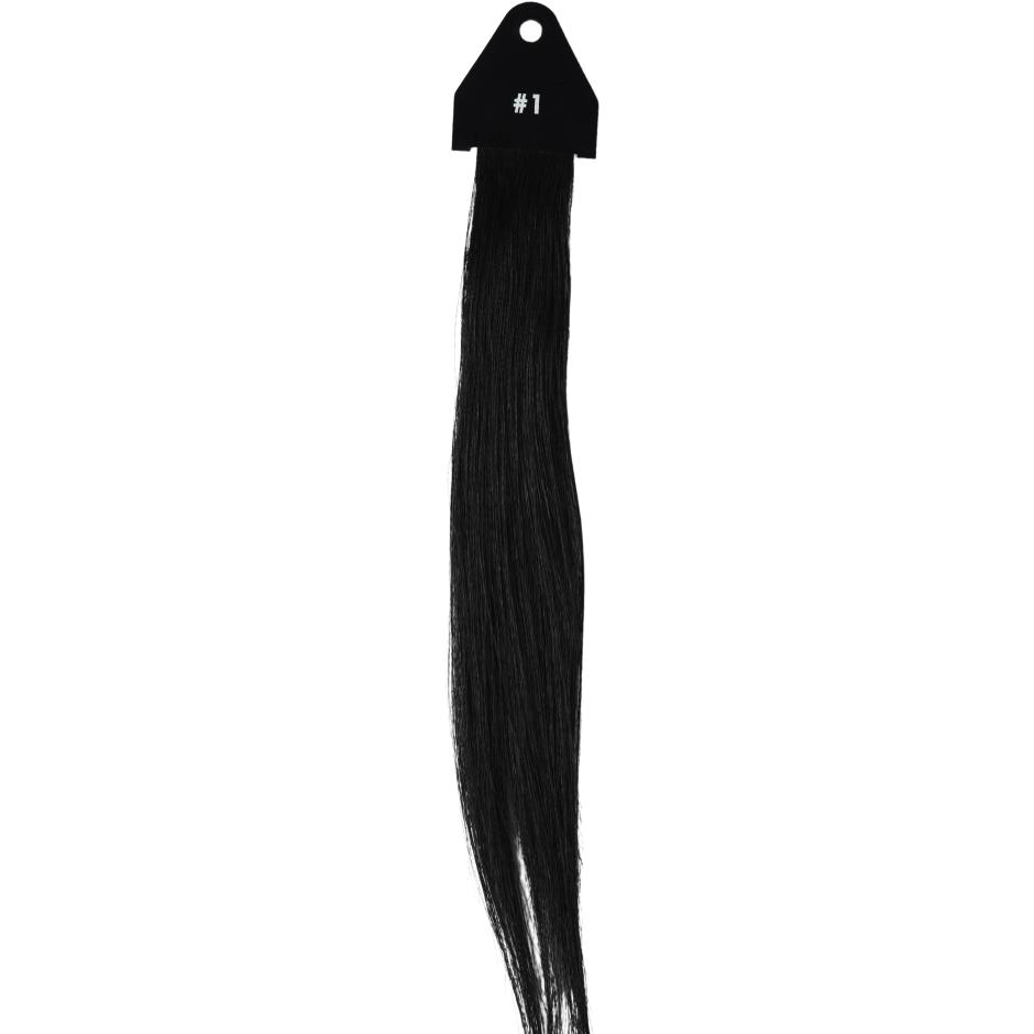 Black #1 Nano Tip Full Cuticle Human Hair Extensions Double Drawn-50g