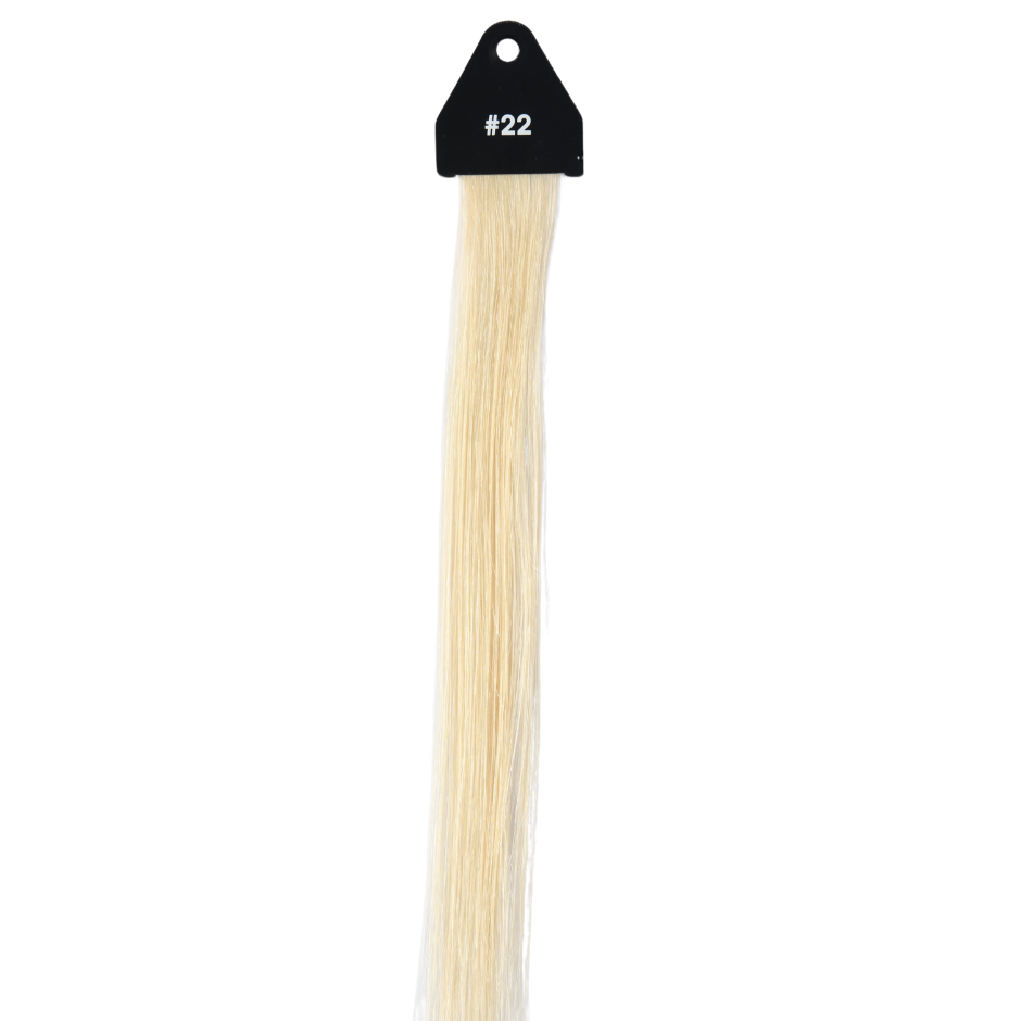 Light Blonde #22 Nano Tip Full Cuticle Human Hair Extensions Double Drawn-50g