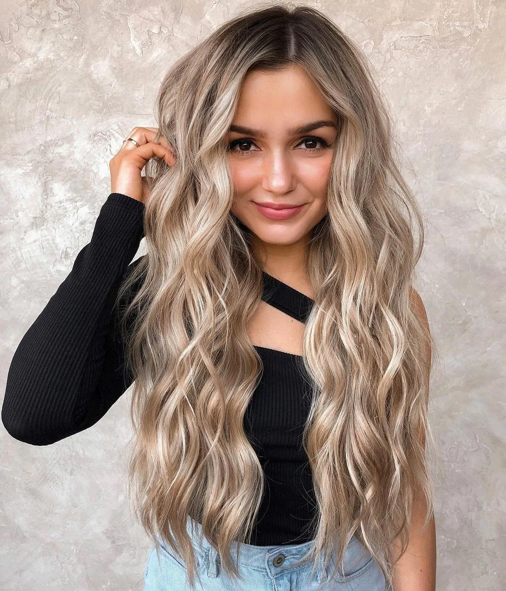 9 Stunning Holiday Hairstyles with Hand-Tied Hair Extensions
