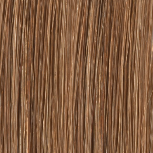 Ash Brown #6A Flat Tip Full Cuticle Human Hair Extensions Double Drawn-50g