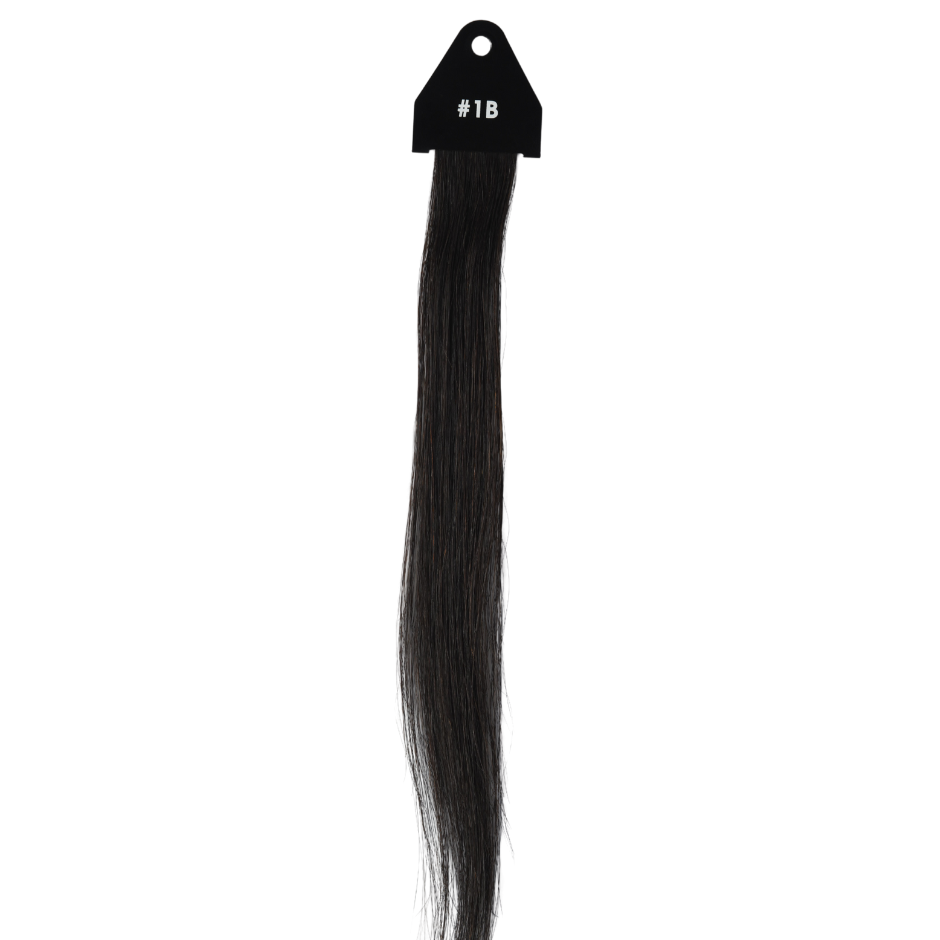Natural Black #1B Gorgeous Hand-tied Weft Full Cuticle Human Hair Extensions Double Drawn-4 Wefts
