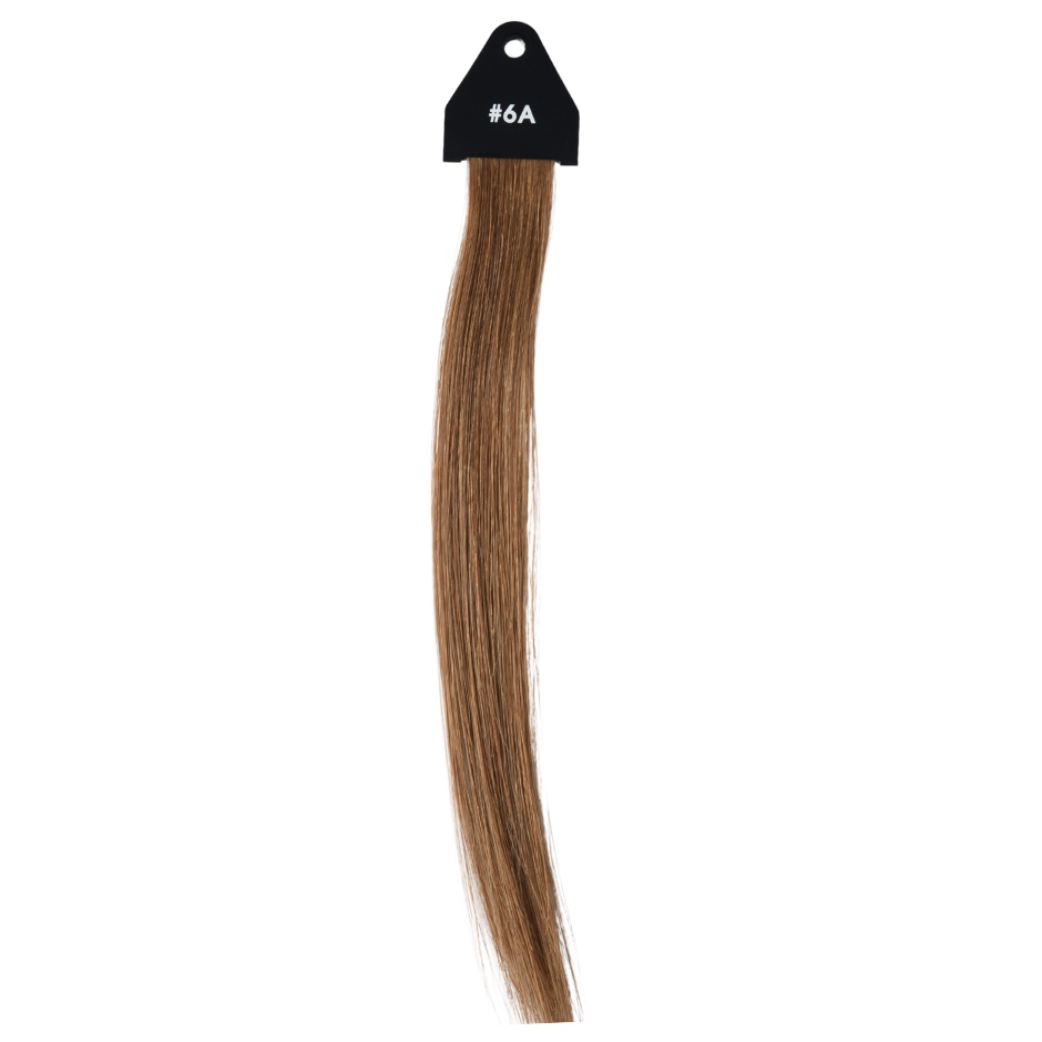 Ash Brown #6A I-Tip Full Cuticle Human Hair Extensions Double Drawn-50g