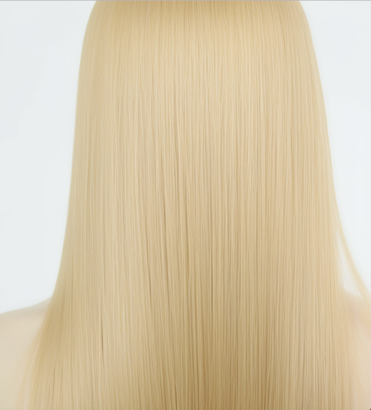 Blonde #613 Flat Tip Full Cuticle Human Hair Extensions Double Drawn-50g