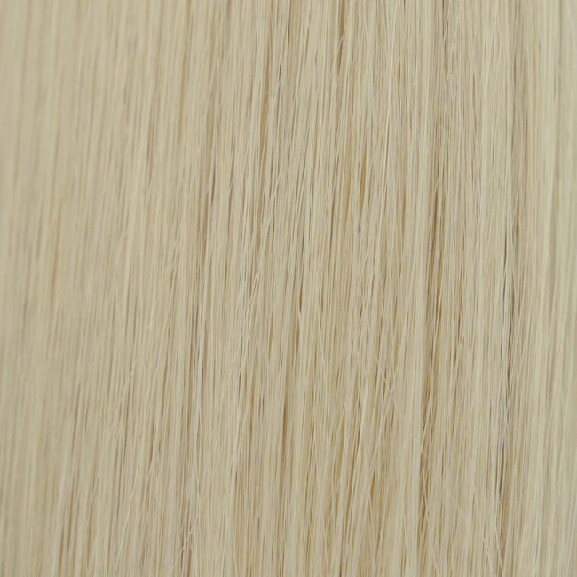 Ash Blonde (#60) Straight Tape-In Hair Extensions Double Drawn Color