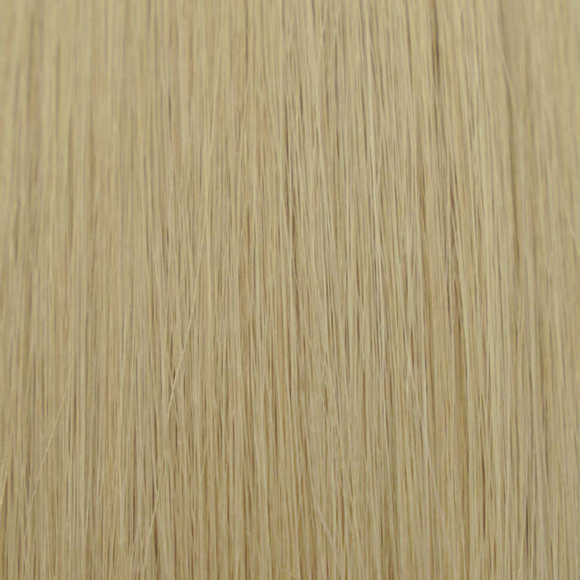 Beige Blonde (#24) Straight Tape-In Hair Extensions Double Drawn Color
