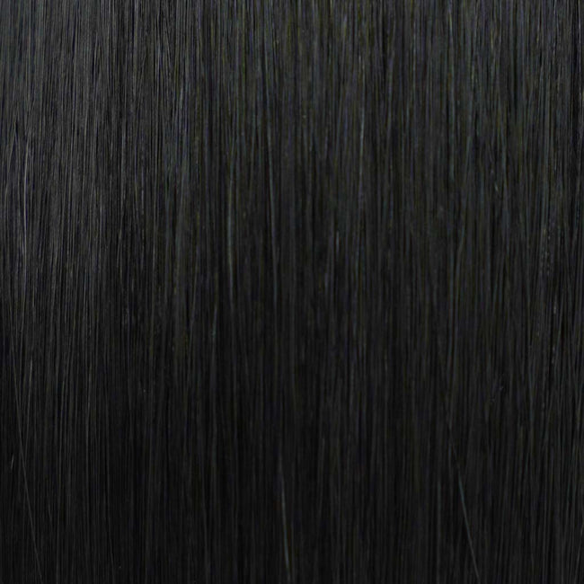 Black #1 Gorgeous Hand-tied Weft Full Cuticle Human Hair Extensions Double Drawn-4 Wefts